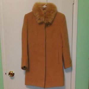 Deep Gold Fur Coat
